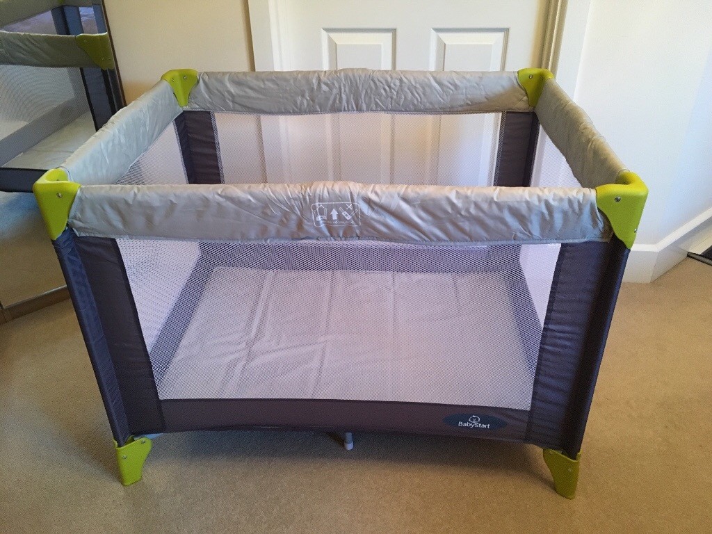 babystart travel cot mattress